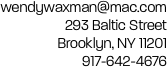 wendywaxman@mac.com